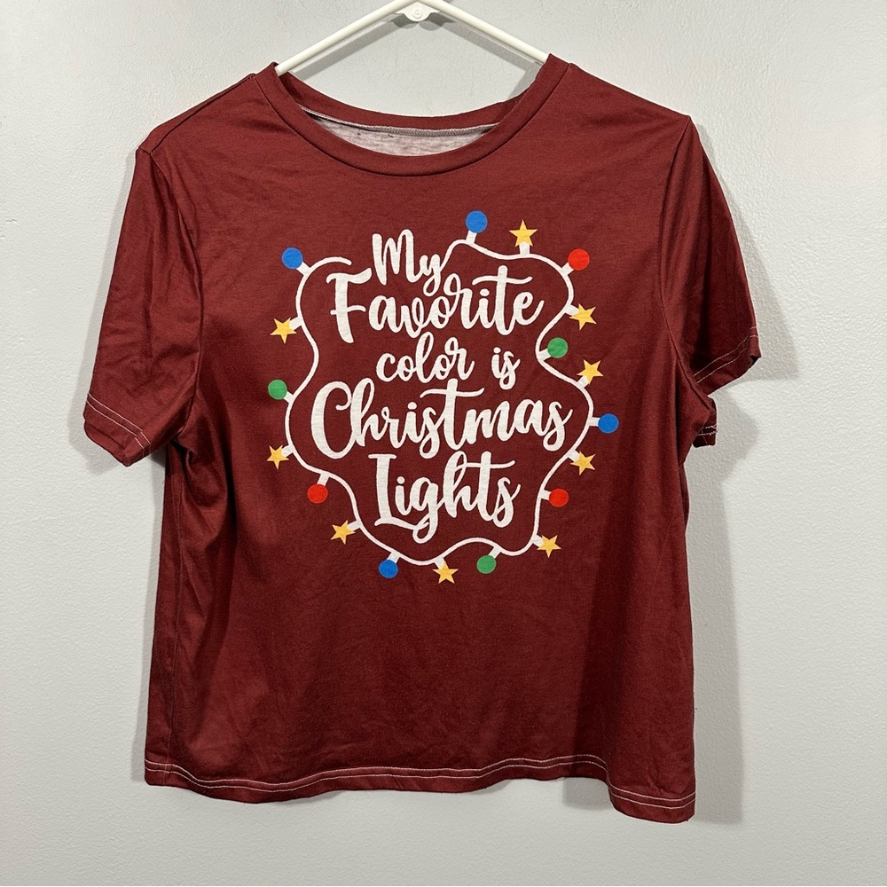 Christmas Lights themes T-shirt